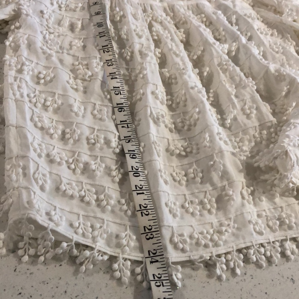 Farm Rio fringe detail short sleeve blouse - Picture 11 of 12